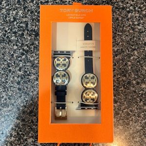 Tory Burch navy brand new Apple Watch band